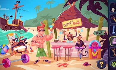 逃离恐怖岛安卓修改版下载_逃离恐怖岛中文版最新下载v1.2 运行截图1