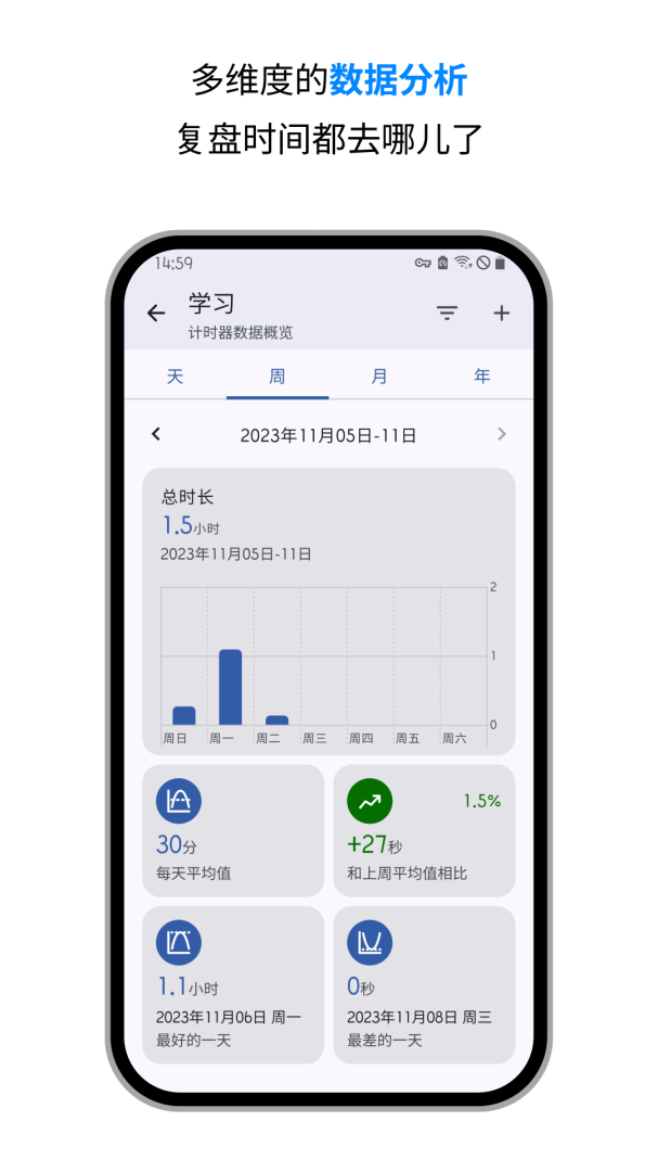 精简计时器app下载 精简计时器安卓版免费下载v3.6.1 运行截图3