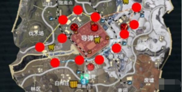 和平精英地铁逃生冰河禁区油桶位置