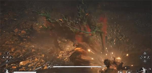 赤髯龙战斗场景