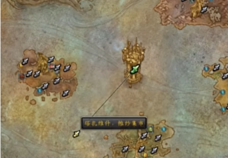 塔扎维什帷纱副本地图