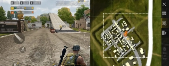 无人机侦查视野