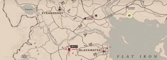 美洲狮活动范围示意图