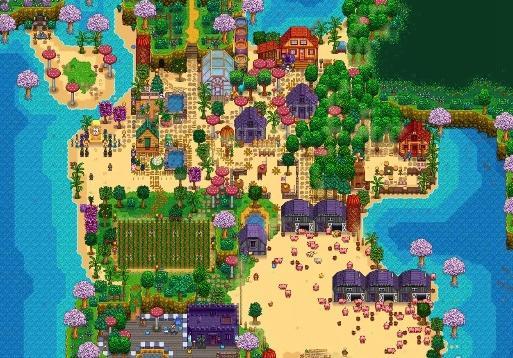 星露谷物语沙滩农场布局