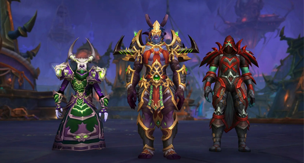 魔兽世界20周年T2幻化套装