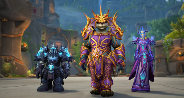 魔兽世界20周年T2幻化套装