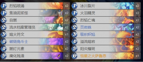 炉石传说元素法卡组玩法