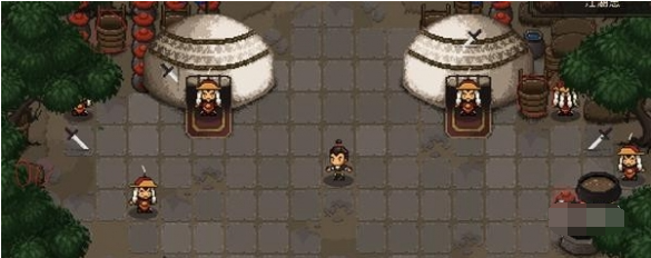 金军营地道具分布