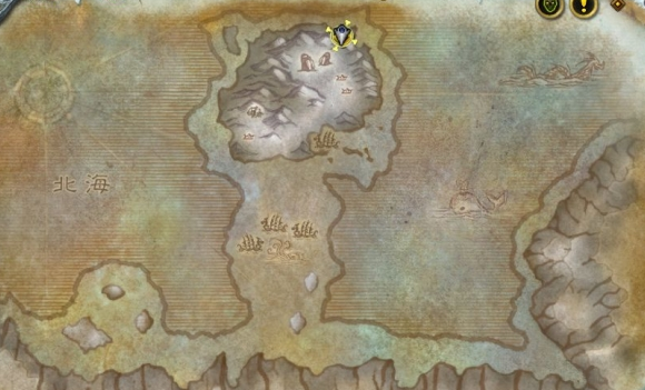 洛斯加尔登陆点地图