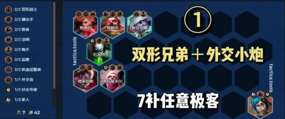 外交小炮变阵布局