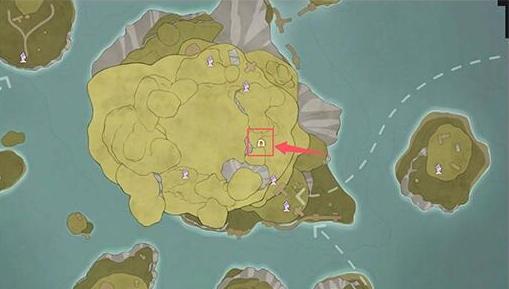 洞窟内部路线指引