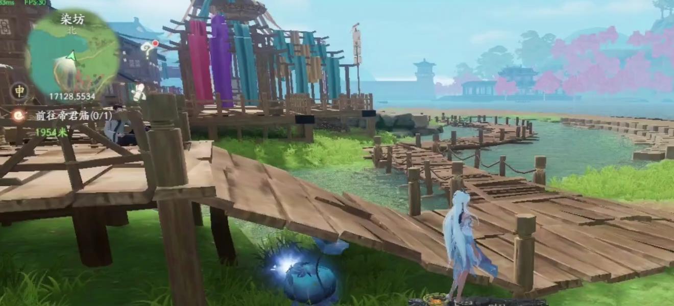 仙剑世界白河村宝箱位置