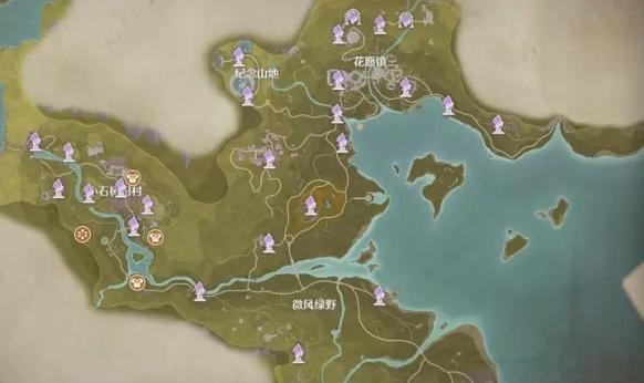 纪念山地到微风绿野