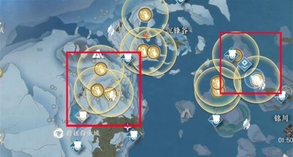 无朽冰川稀有宠物分布图