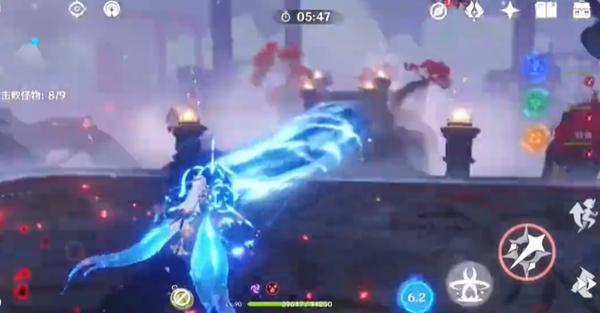 原神龙王转圈圈