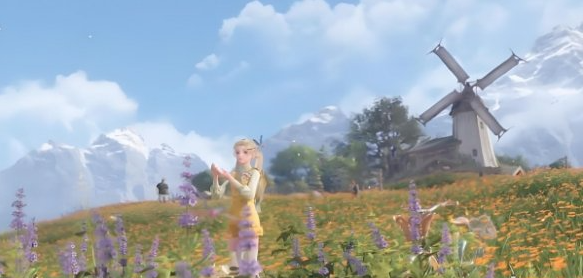 无限暖暖花海拍照方法