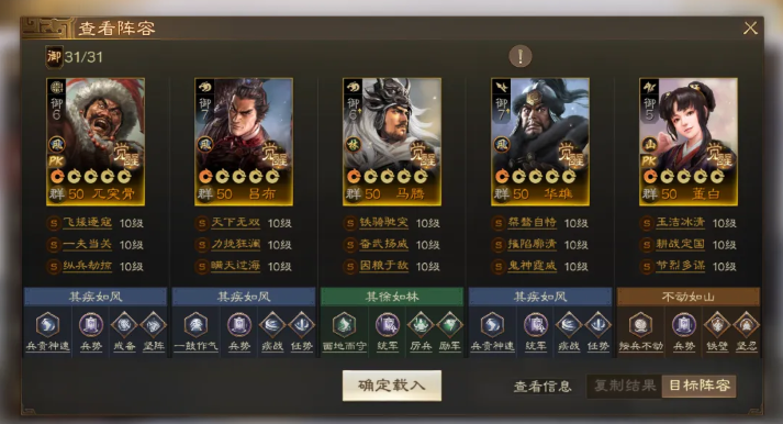 董白群骑阵容亮点