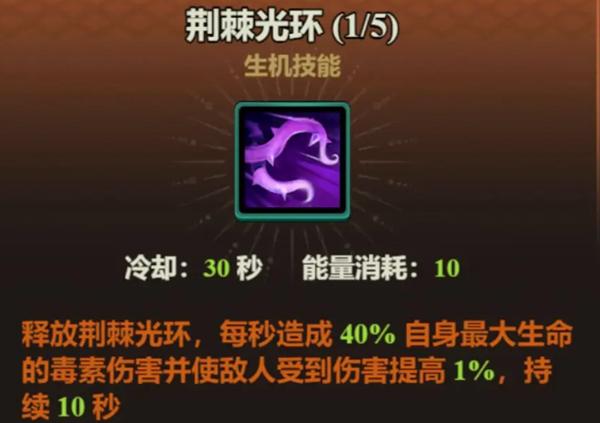 荆棘散步流装备展示