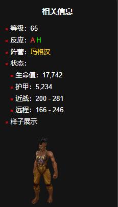 玛格汉阵营信息