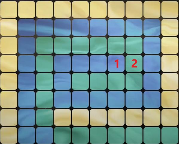 绿色与黄色组合效果