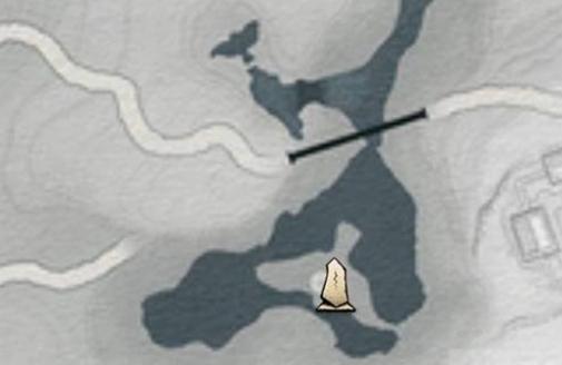 镜潭南侧瀑布上方洞穴