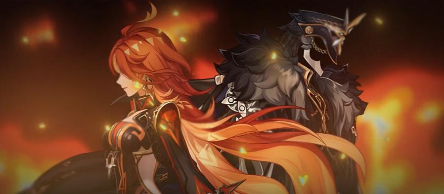 原神队伍组合示意图