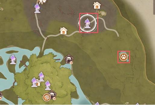 祈愿树林金色狐狸位置