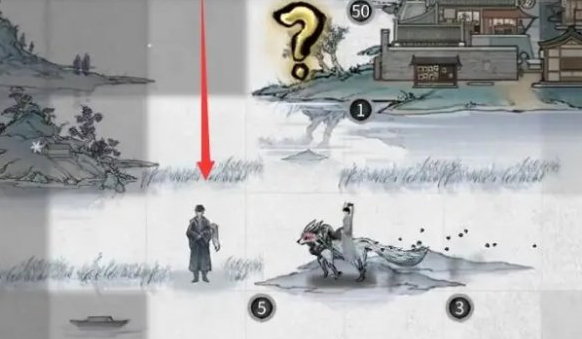 鬼谷八荒黑袍人目击事件触发位置