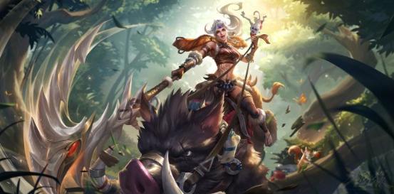 三国杀界祝融林中嬉戏皮肤