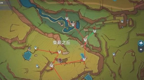 柴薪之丘金哨分布