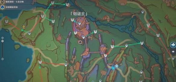 镜璧山金哨分布