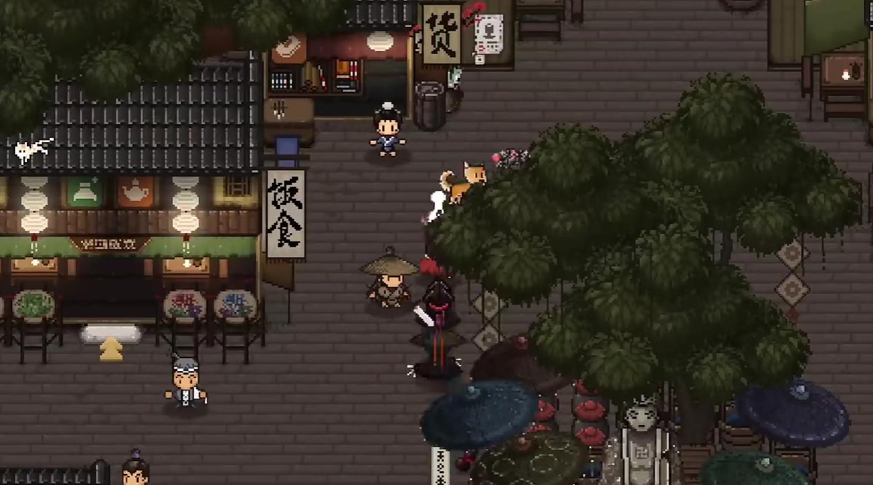 黑衣人逃窜位置指引