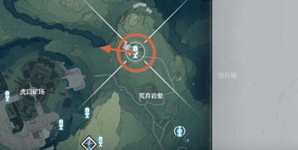 鸣潮荒弃岩壑小型信标位置