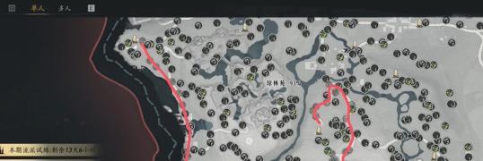 采集路线示意图