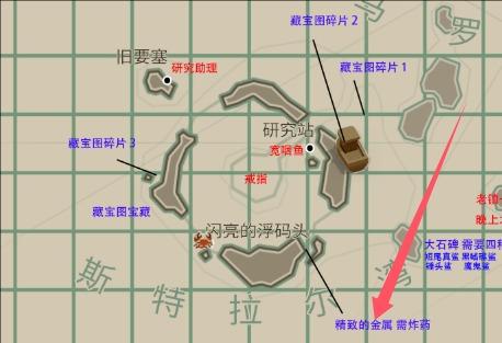 斯特拉尔湾金属分布图