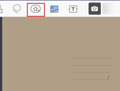 goodnotes找到贴纸功能