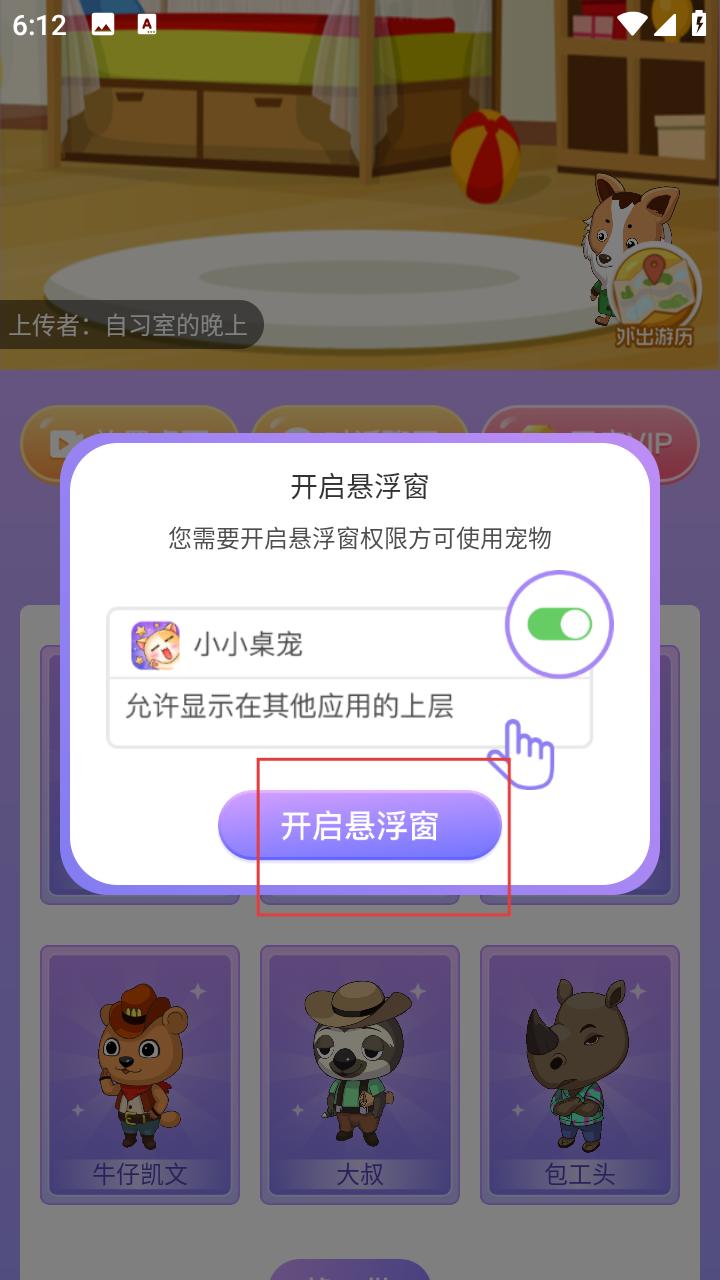 小小桌宠 悬浮窗权限设置