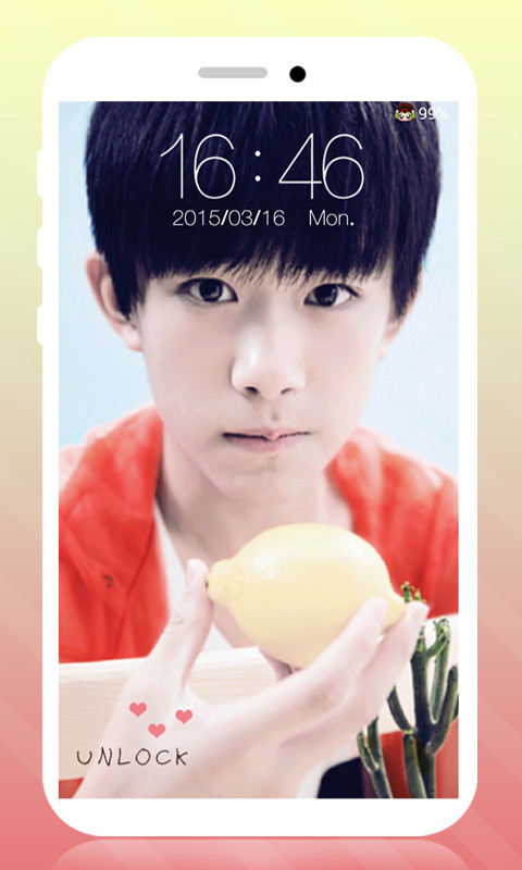 tfboys锁屏主题免费下载_tfboys锁屏手机版下载V10.4 安卓版 运行截图2