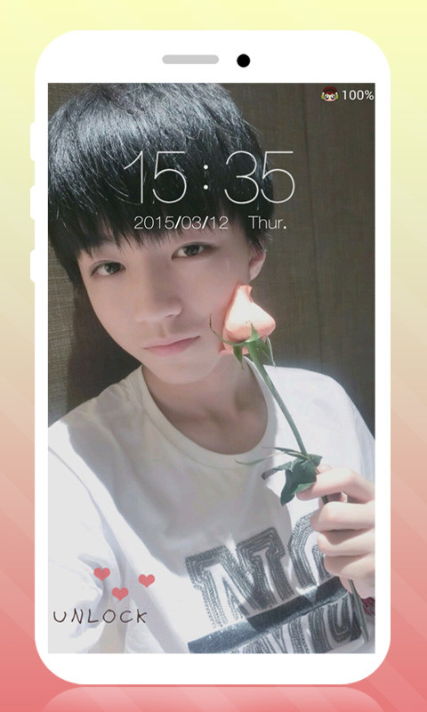 tfboys锁屏主题免费下载_tfboys锁屏手机版下载V10.4 安卓版 运行截图5