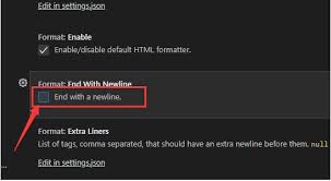 Vscode设置特定文件类型换行符
