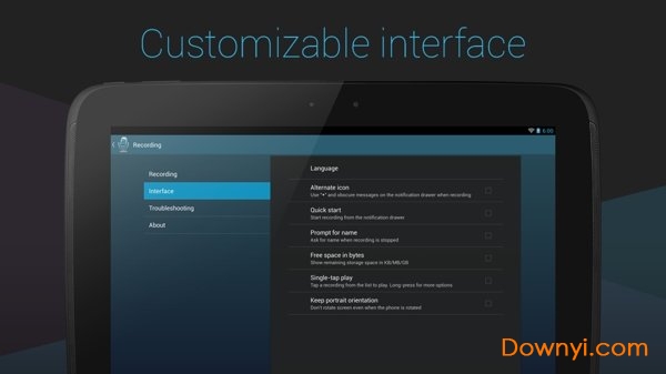高品质mp3格式录音机下载_高品质mp3录音机中文版(Hi_Q MP3 Recorder)下载v2.0.2 安卓版 运行截图1