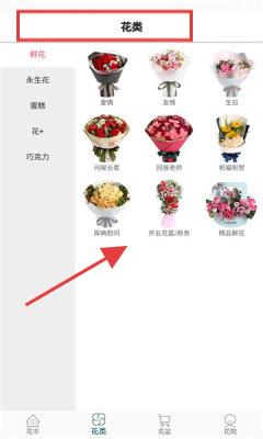 花月鲜花 商品分类 展示页